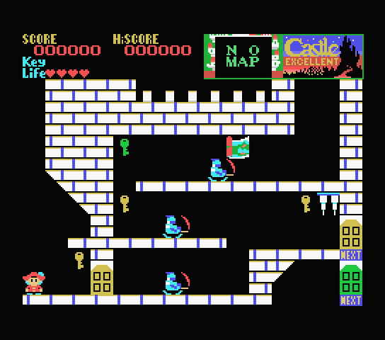 Castle Excellent screenshot 3 for MSX